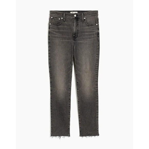 Madewell The Perfect Vintage Jean Cosner Wash Knee-Rip Edition High Rise Size 27 - Picture 6 of 14